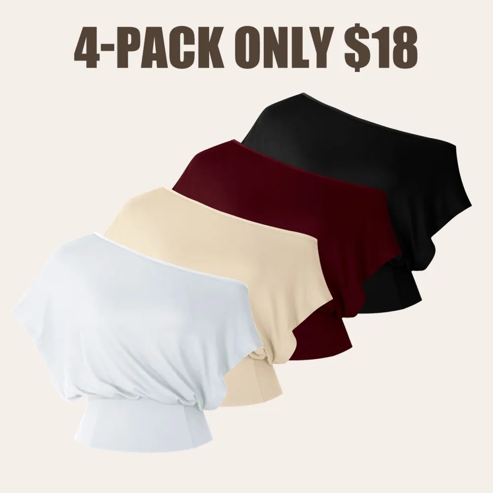 Women's Off-Shoulder Cropped Top