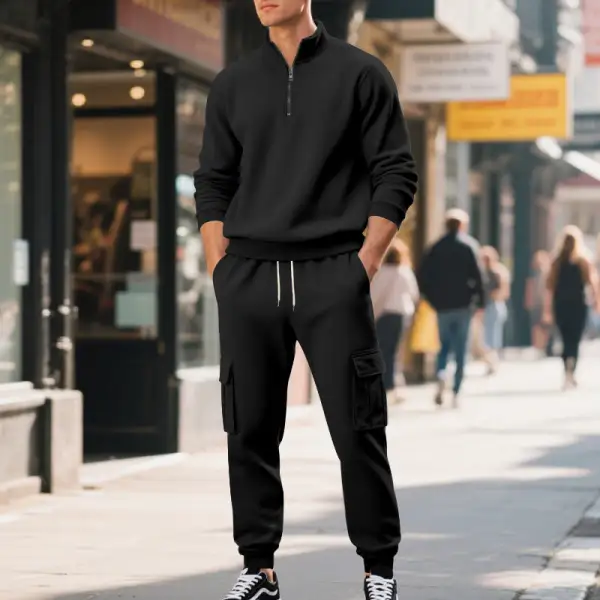 Men's Cozy Cargo Pants Pockets Cargo Pants