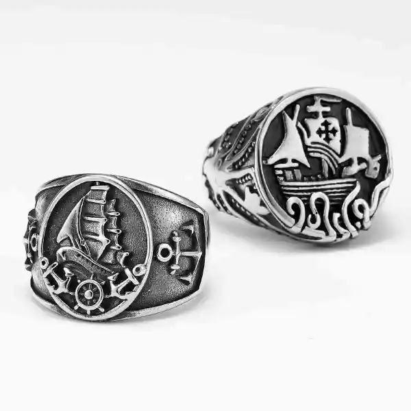 Men's Anchor Ring Navigator