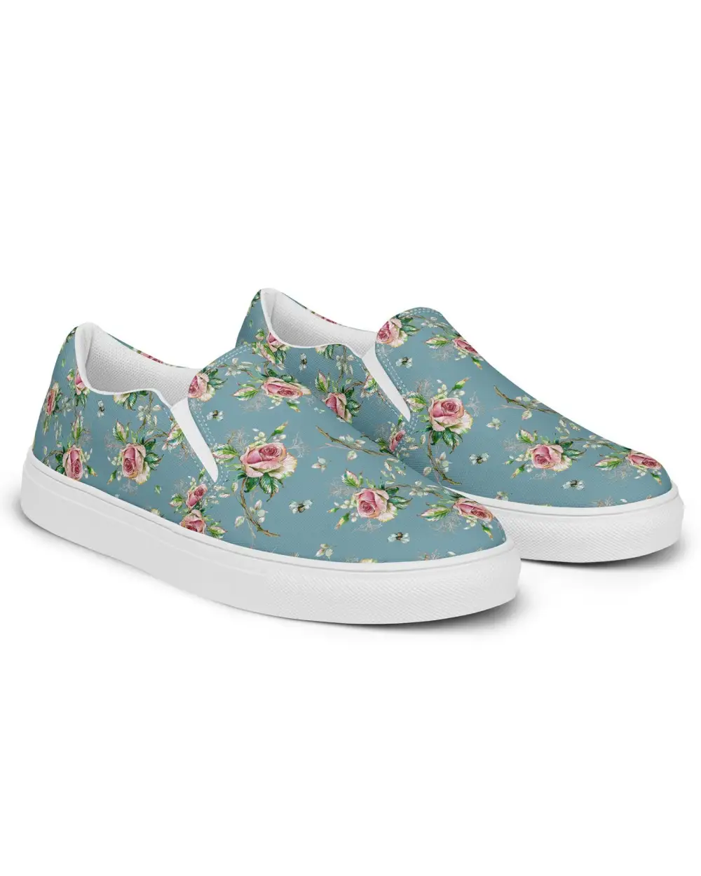 Rose Garden Slip On Shoes