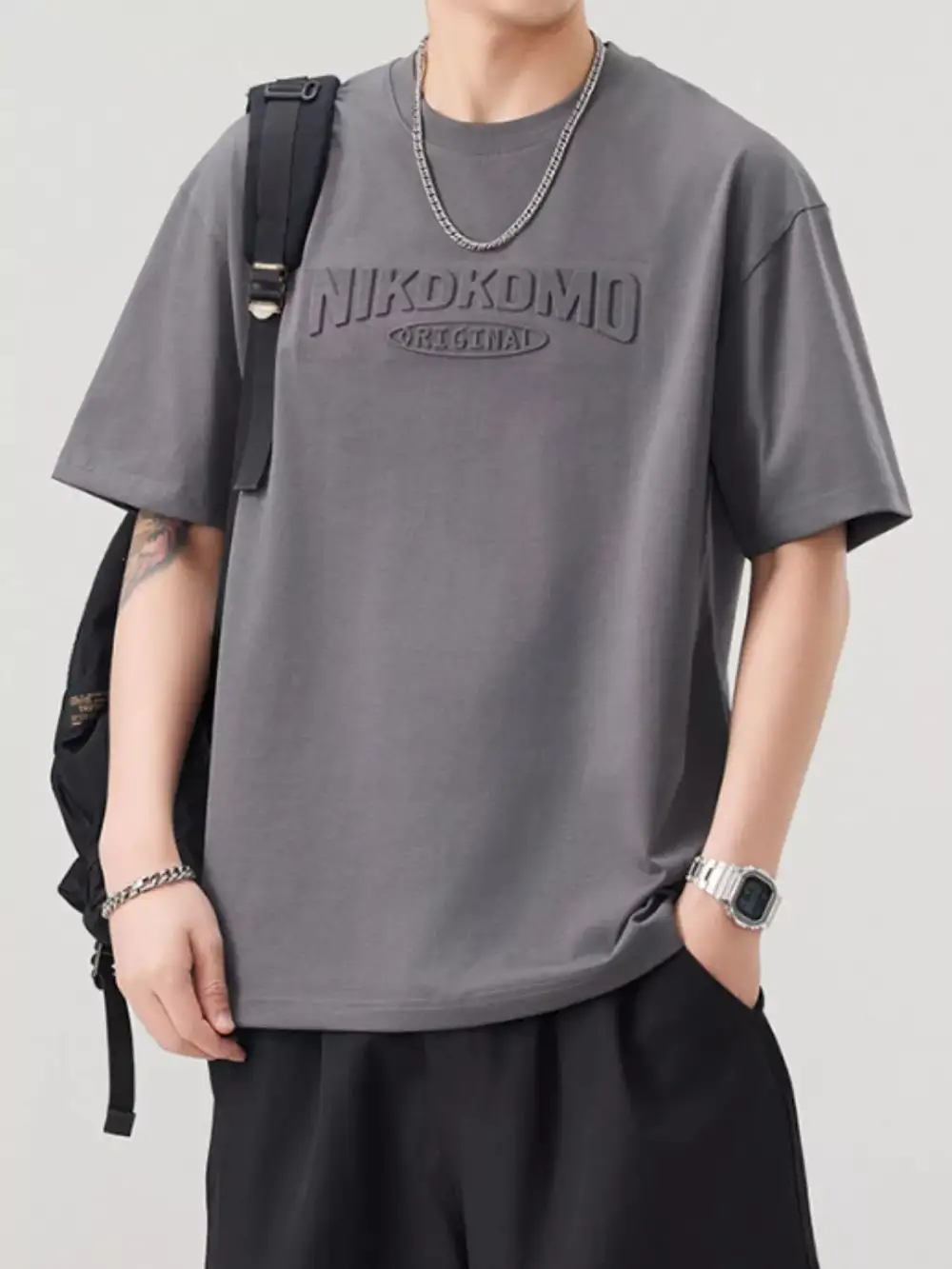 Daily Round Neck Short Sleeve T-Shirt