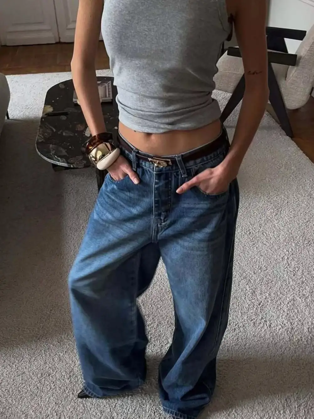 Soft Minimal Denim Jeans