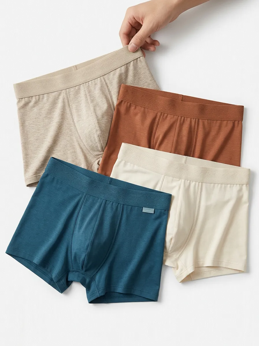 Casual Lightweight Four Pack Briefs