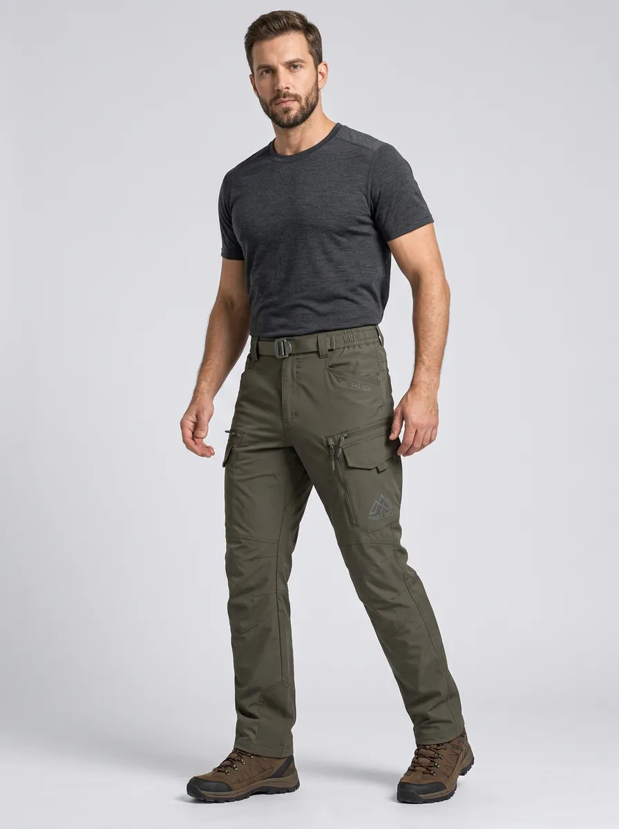 Men's Trek Tech Hiking Waterproof Tactical Pants