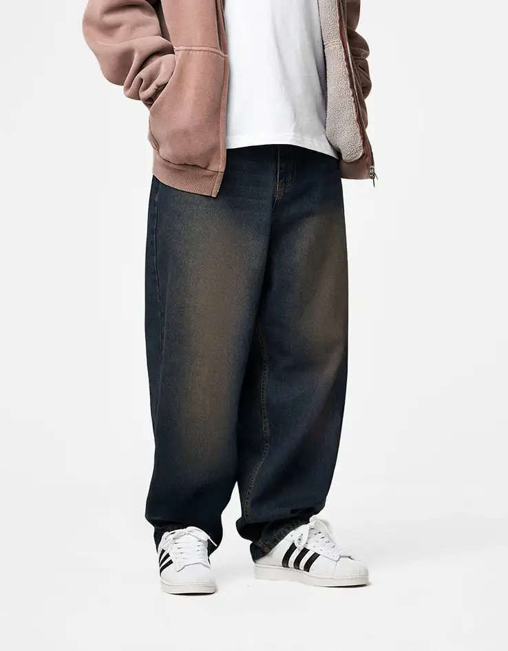 Versatile Baggy Denim Jeans