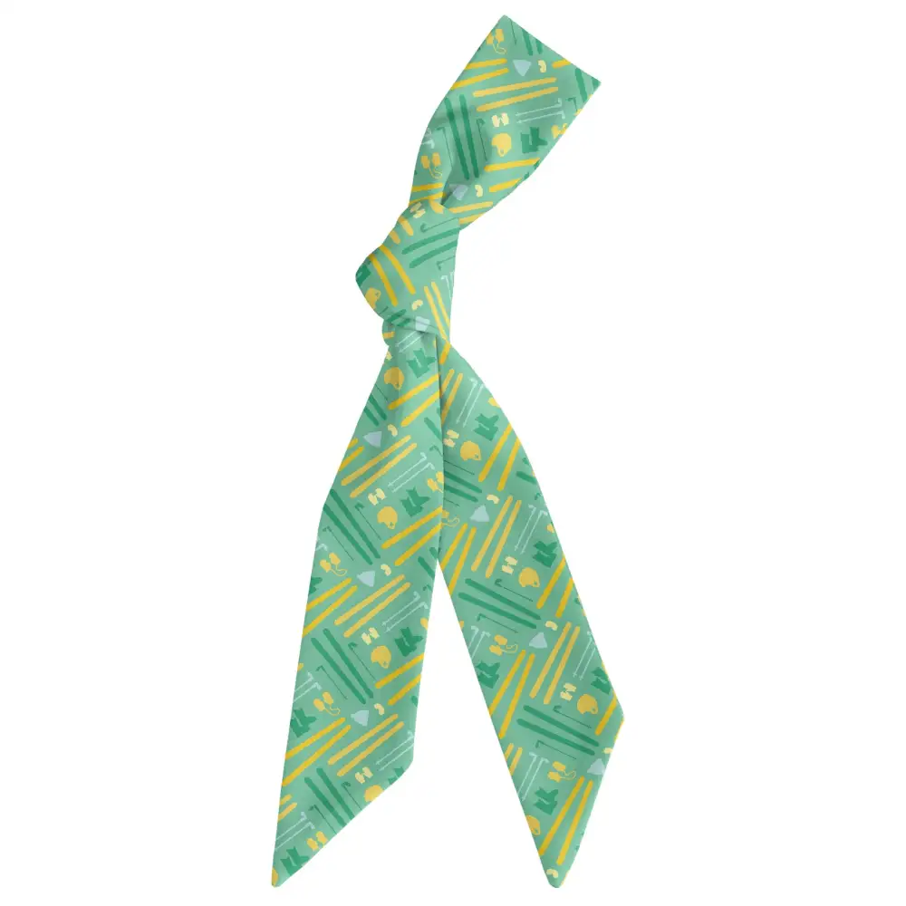 Fresh Pow Design Hair Scarf