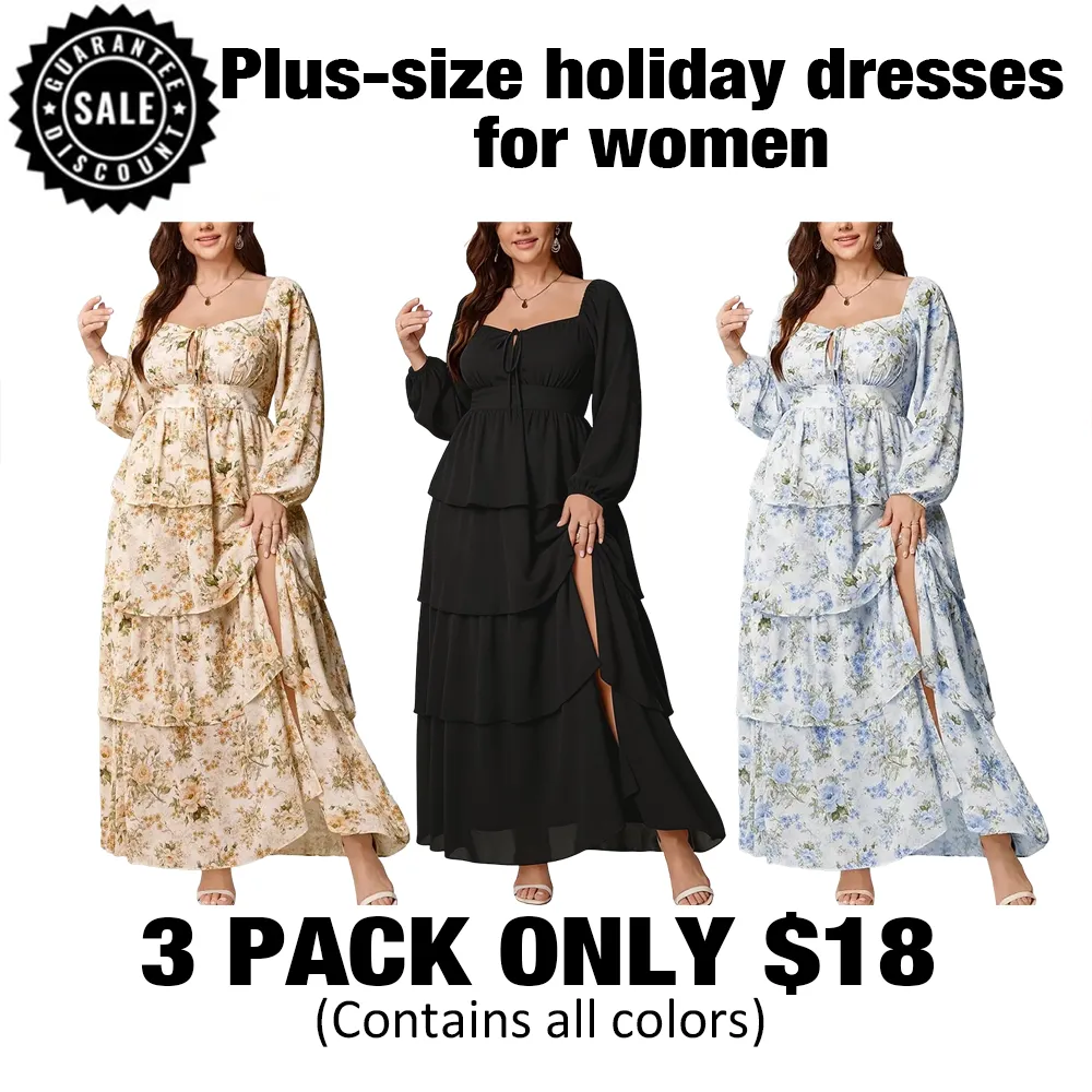 Plus-Size Holiday Dresses For Women