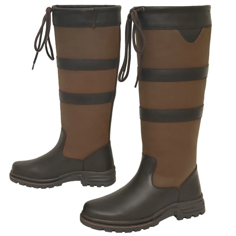 Polished Country Tall Riding Boots