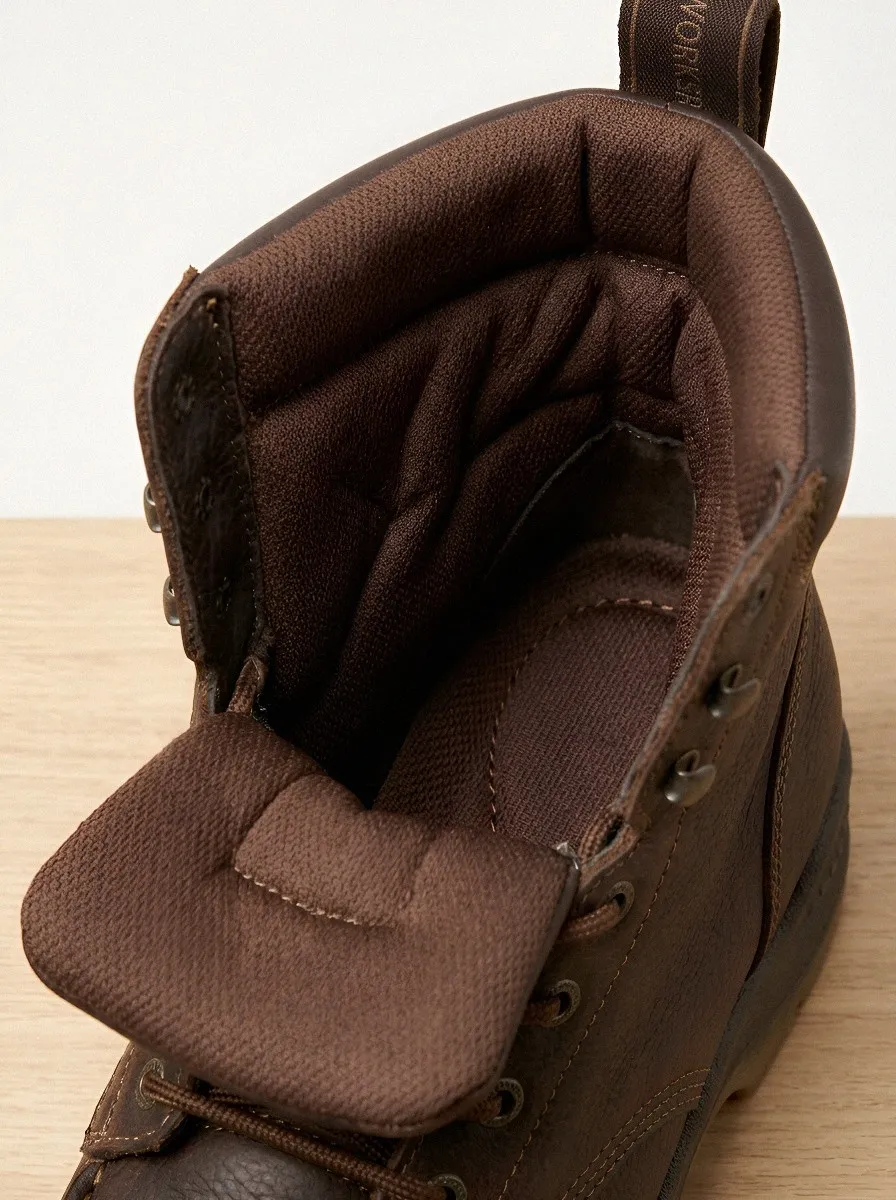 Unisex Moc Toe Work Boots