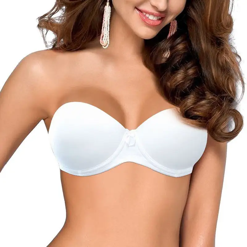 Cooling Silicone Gathering Bra