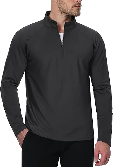🏌️‍♂️ Men’s Quarter Zip Fleece Pullover – Warmth. Comfort. Performance. ❄️ Stay Warm. Stay Active. Stay in Style.