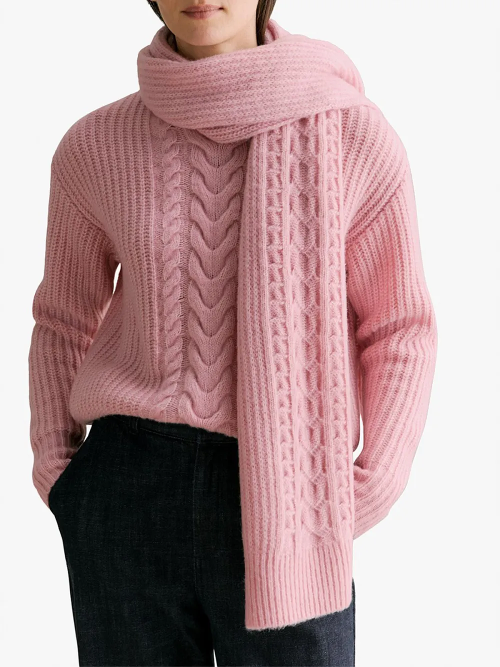 Thick Knitted Scarf