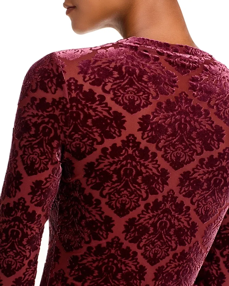 Long Sleeve Crew Neck Top