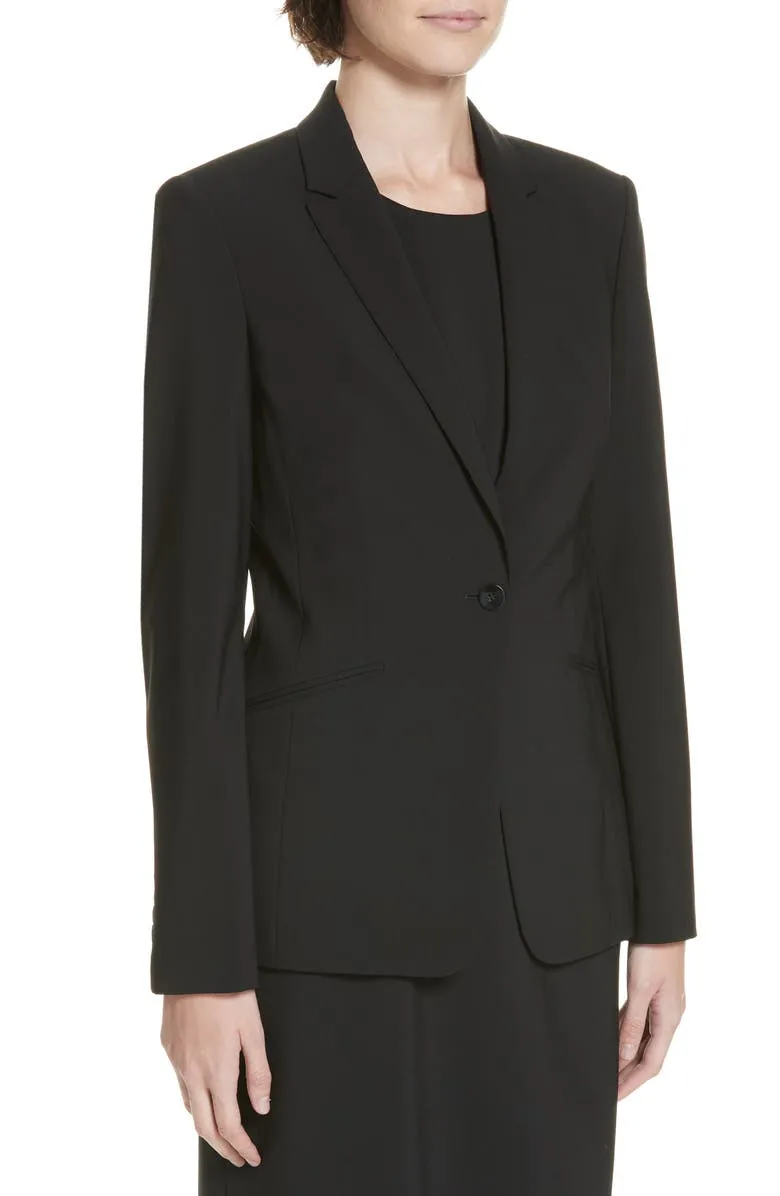Jabina Stretch Tropical Wool Jacket