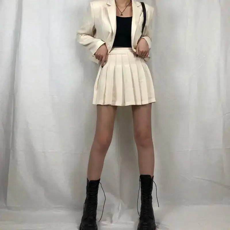 Lace-Up Square-Heel Platform Knee-High Boots
