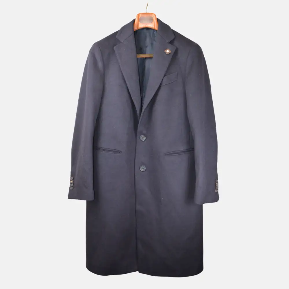 Modern Refined Wool Classic Coat