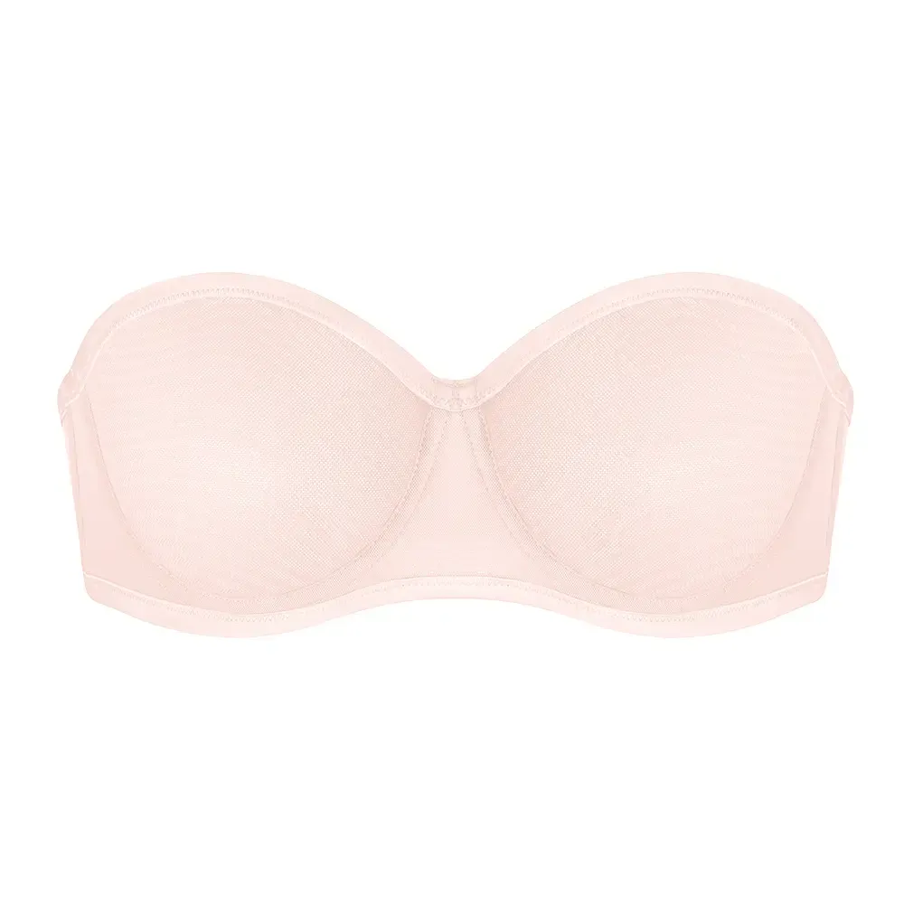 Women's Convertible Strapless Bra With Tummy Control
