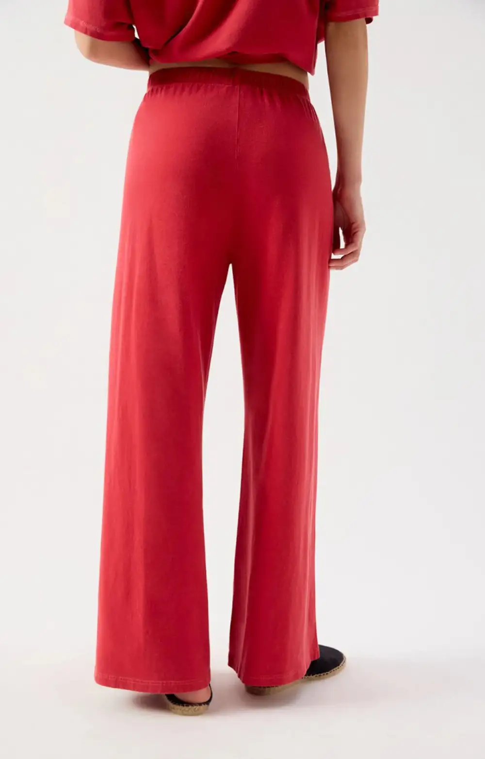 Women's Graceful Drape Wide Leg Trousers