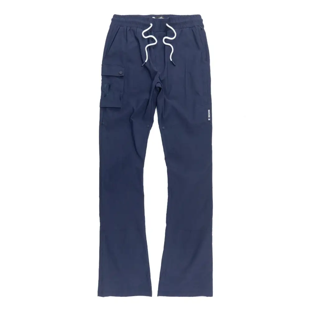 Structured Nylon Pants