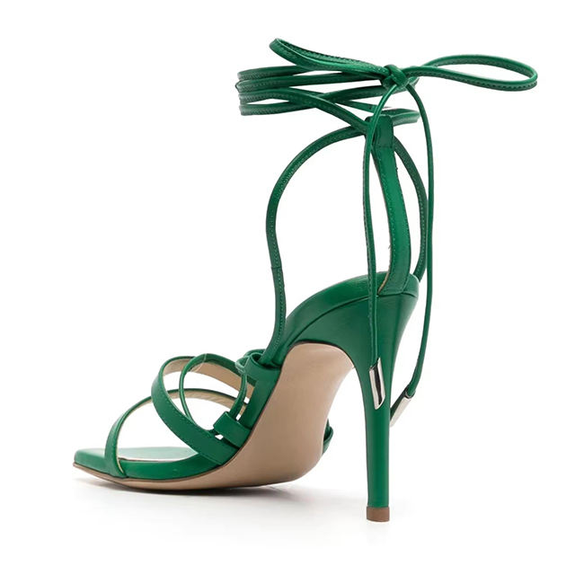 Livia PU Square Toe Stilettos