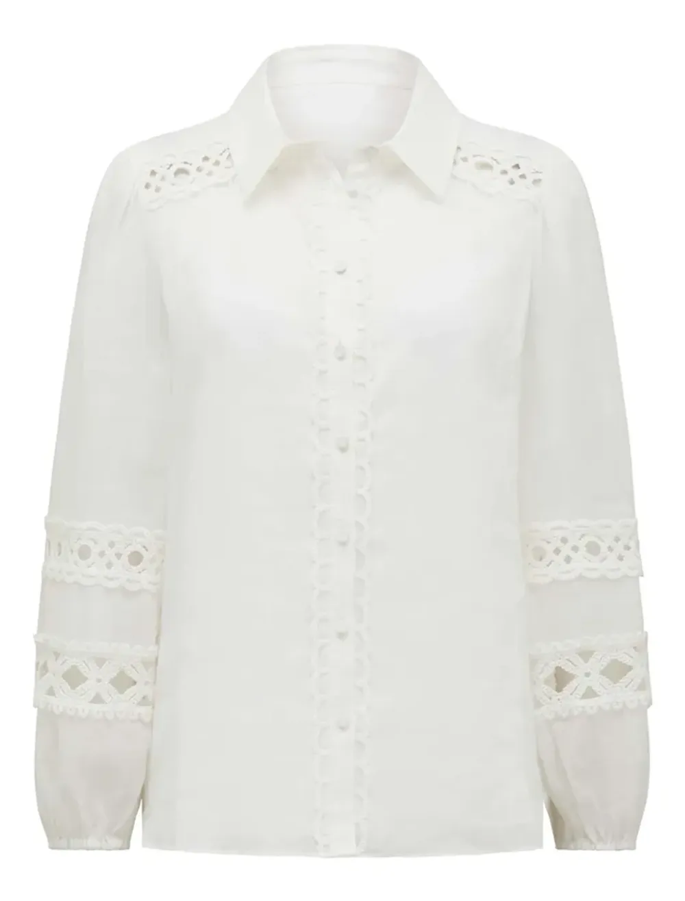 Crochet Trim Shirt