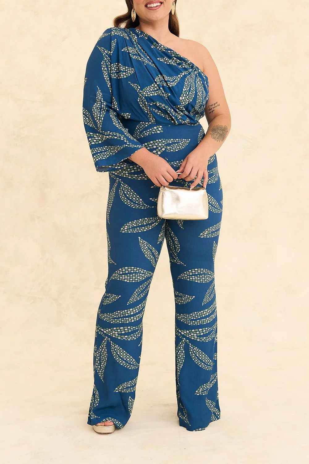 Women's Art Graphic Print Jumpsuit