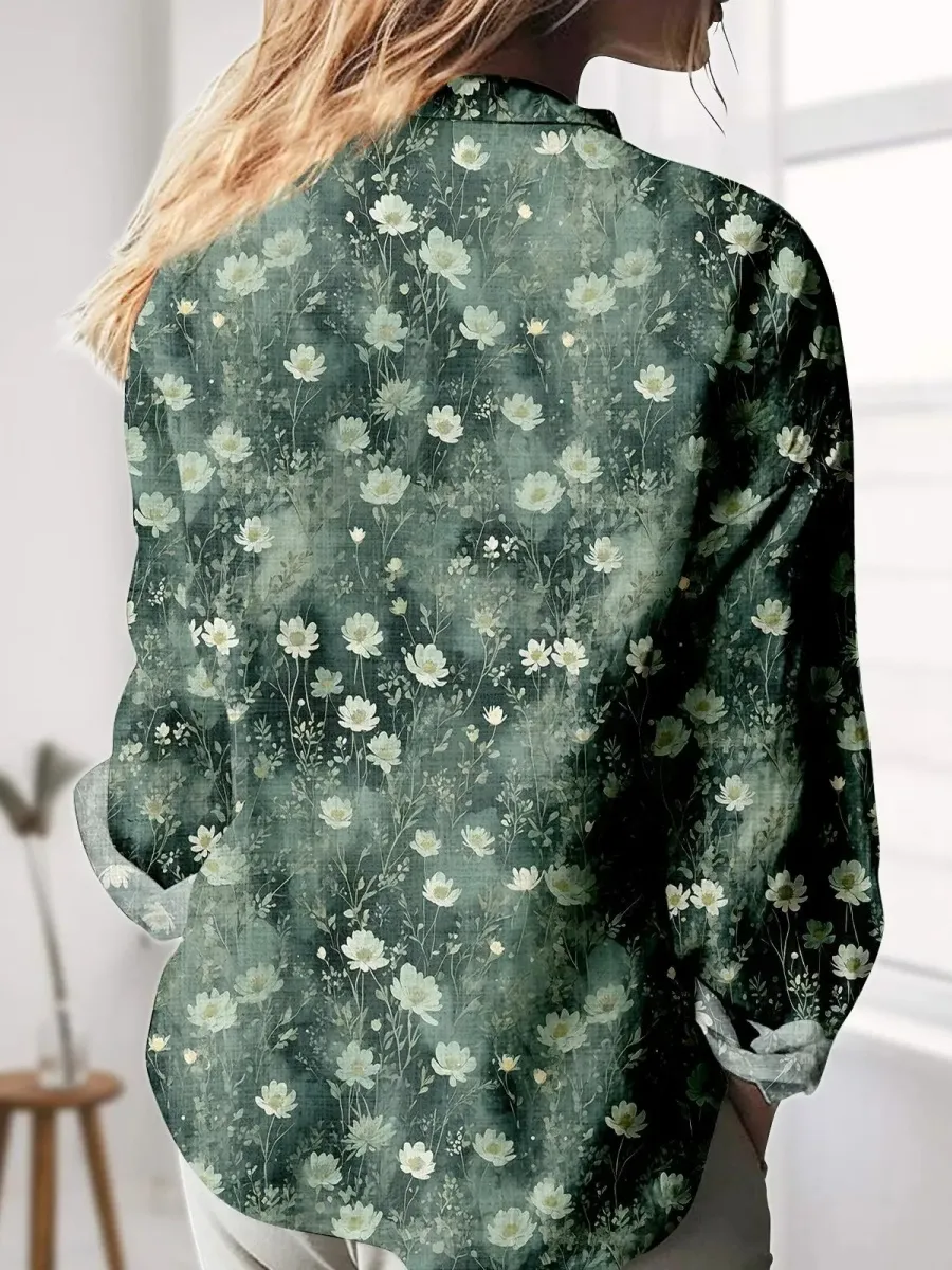 Retro Meadow Wildflower Shirt