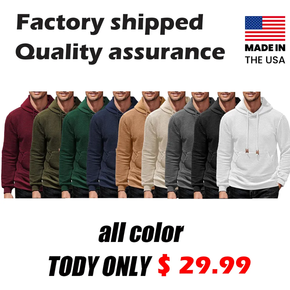 🧥 Men’s Wool Beige Hooded Sweatshirt – Stay Warm in Style This Winter ❄️ Limited-Time Offer — 45% OFF Today Only!