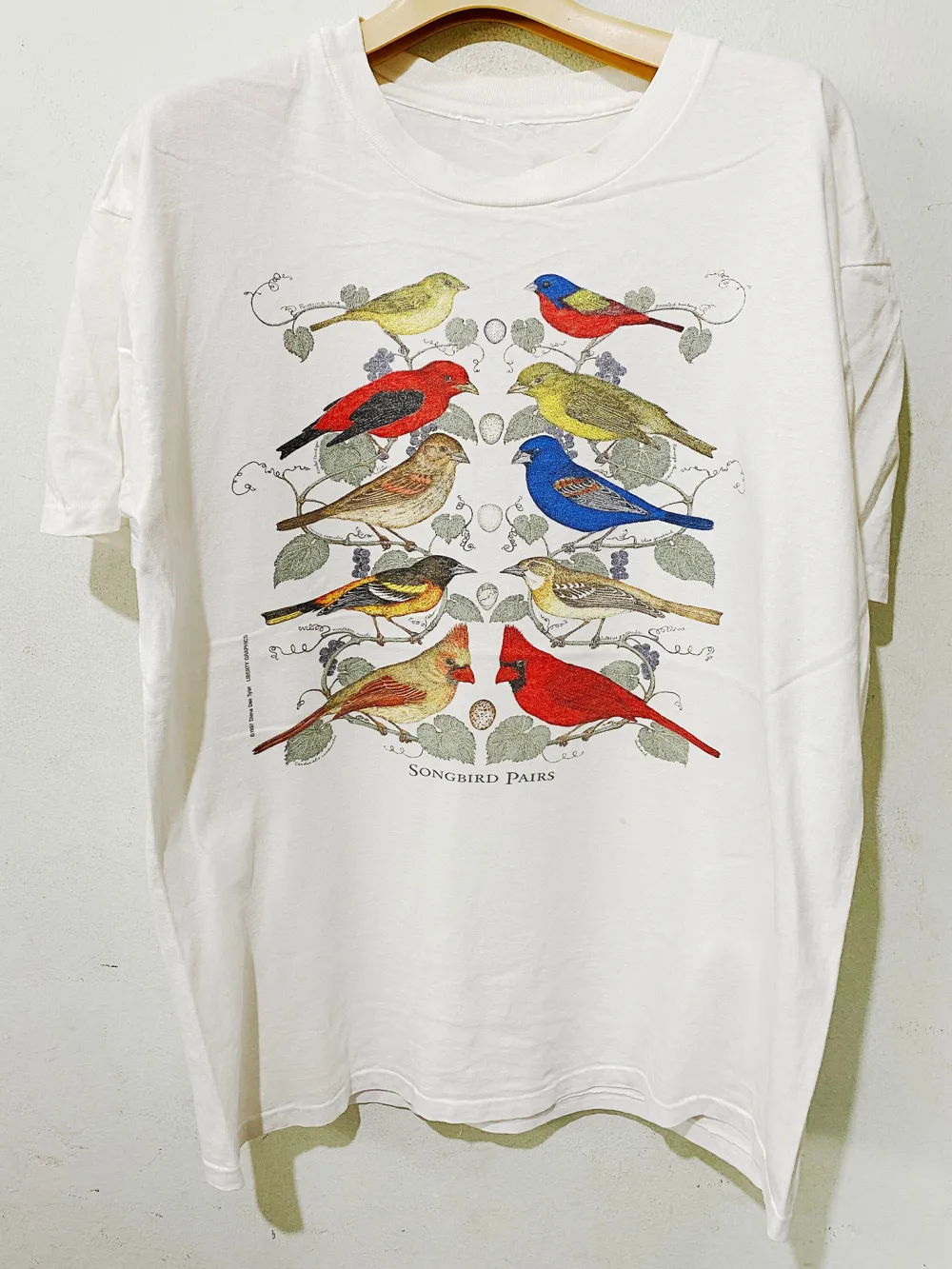 Vintage Songbird Printed Tee