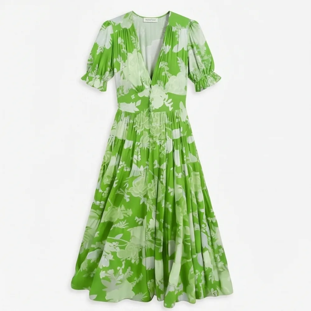 Floral Flowing Maxi Dress