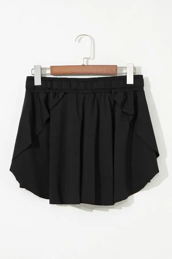 Drawstring Tennis Skirt