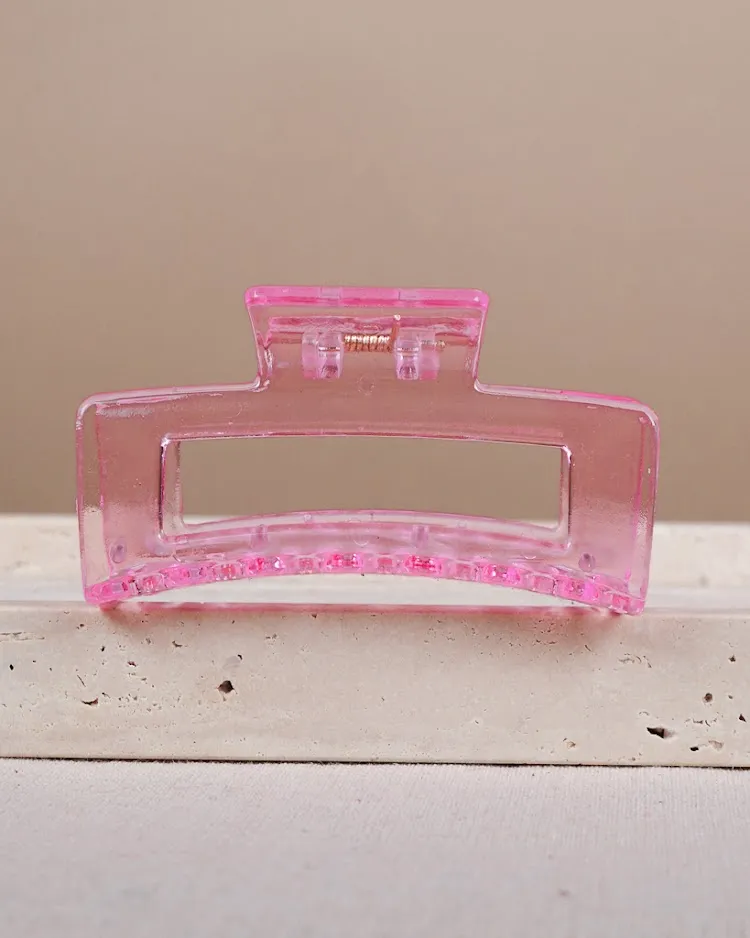 Curated Transparent Hair Clip