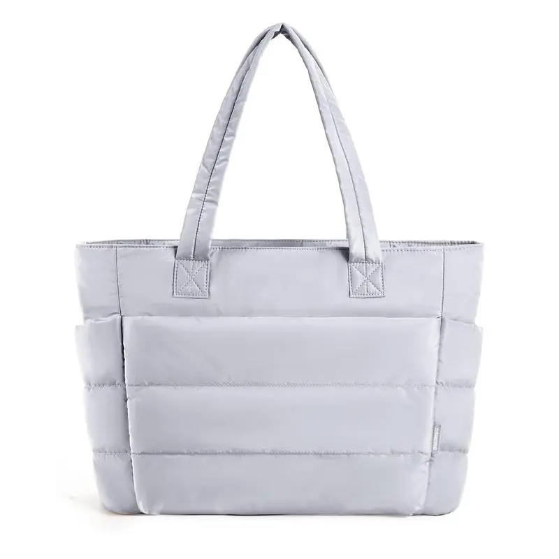 👜✨ 🔥 Fall Sale – 40% OFF! 🔥 Lightweight Puffy Tote Bag with Compartments for Women Soft. Spacious. Stylish.