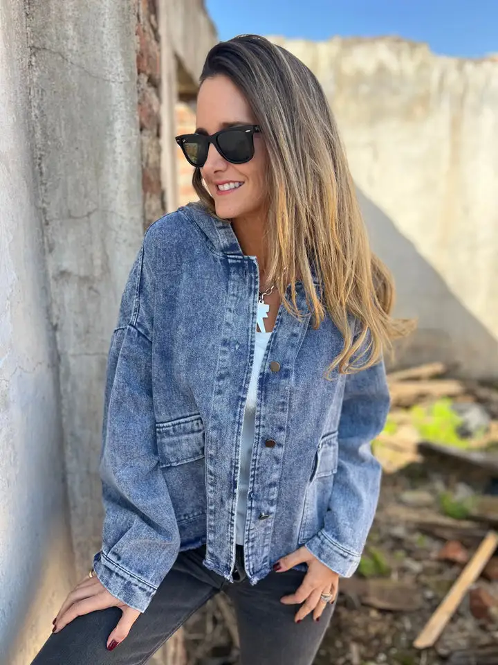 [3Pack]Fashion Denim Jacket