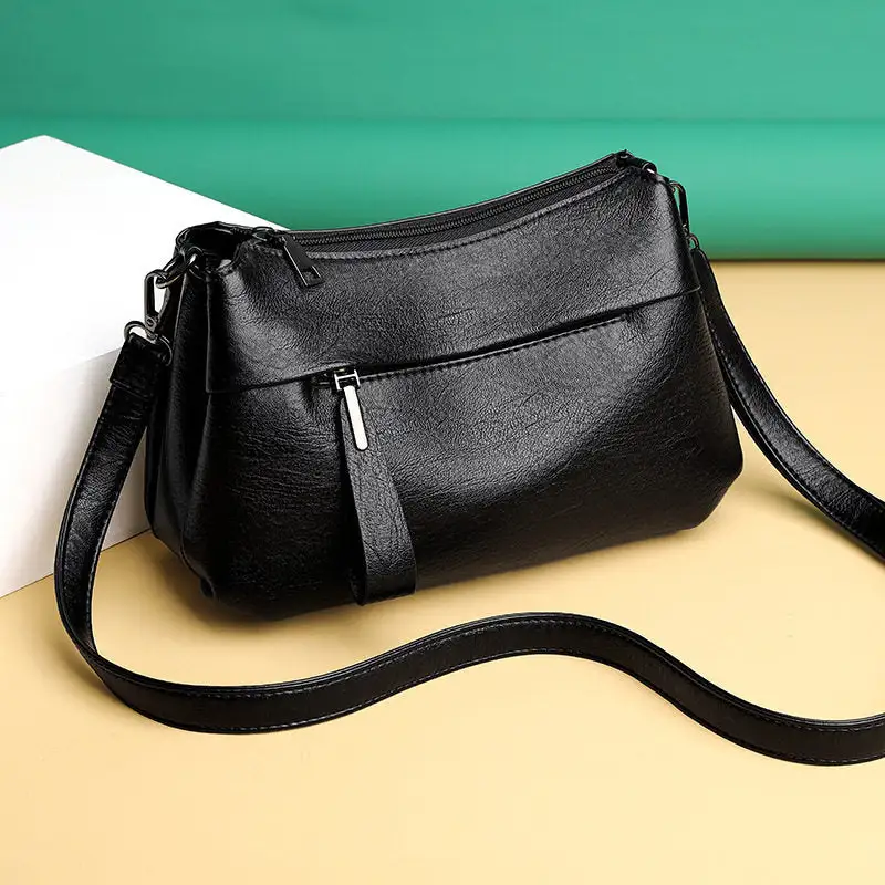 Middle-aged Shoulder Bag Simple Crossbody