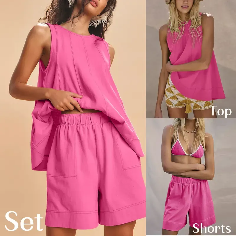 Women's two-piece pure cotton set