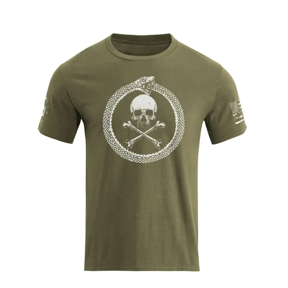SNAKE SKULL GRAPHIC TEE