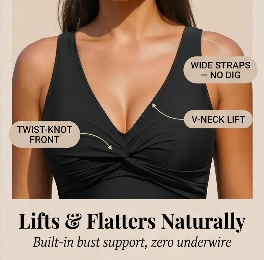 Ruched One Piece Swimsuit