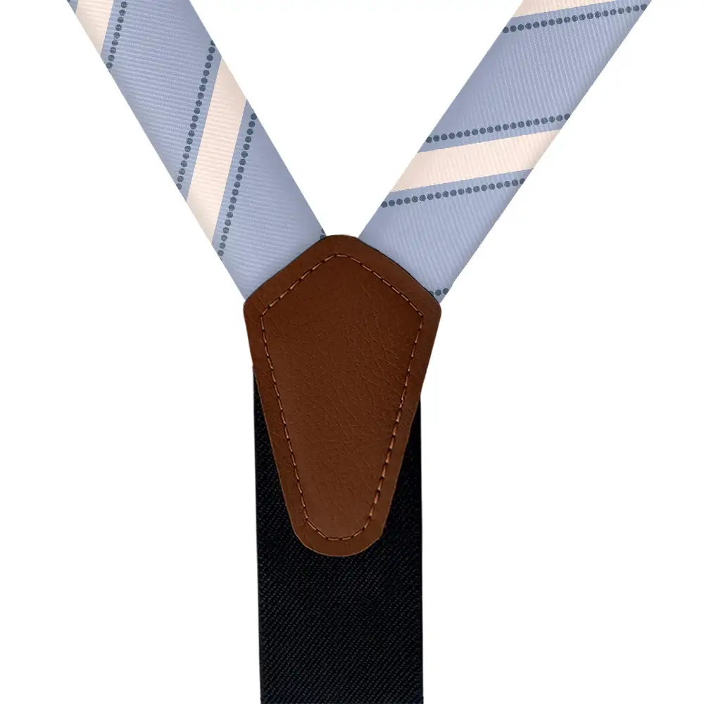 Fox Stripe Pattern Suspenders