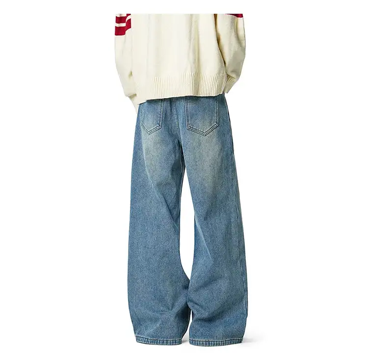 Fade Barrel-Leg Jeans