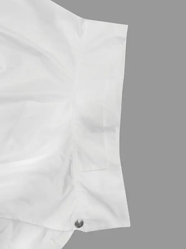 Stand-Collar Relaxed Outerwear Coat