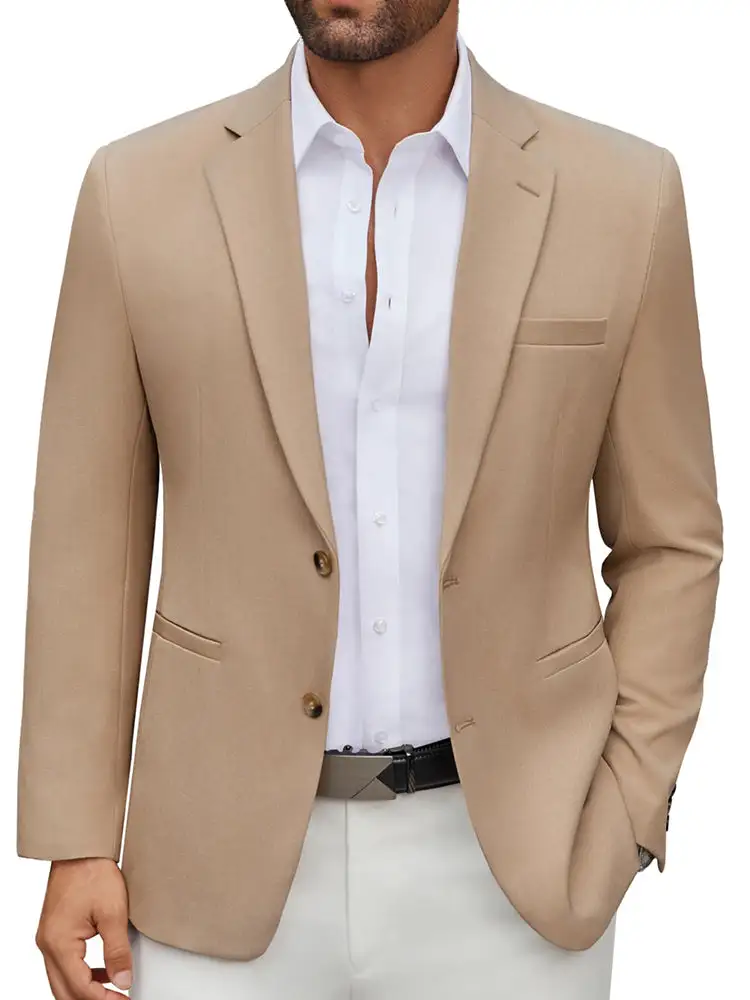 Classic Business Casual Blazer Suit Jacket