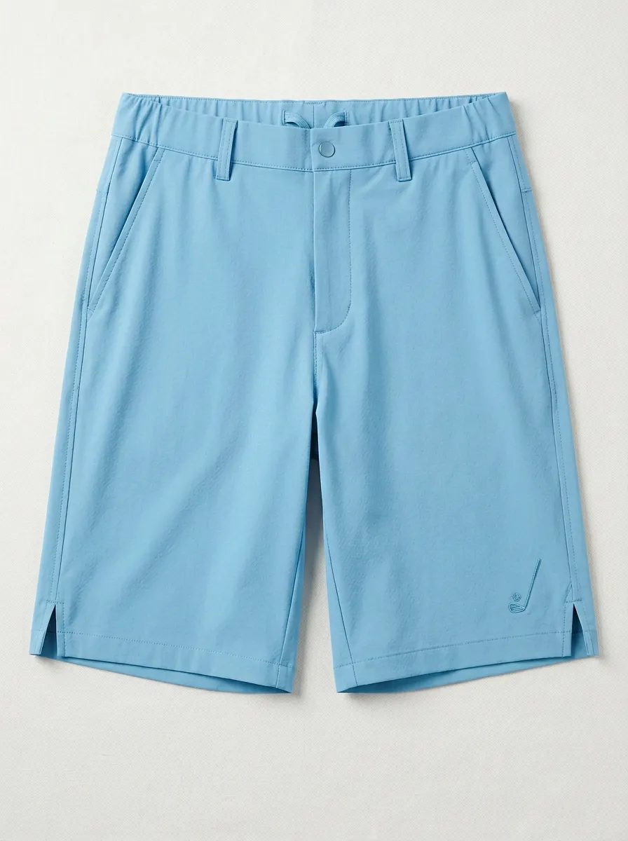 Club-Motif Golf Athletic Shorts