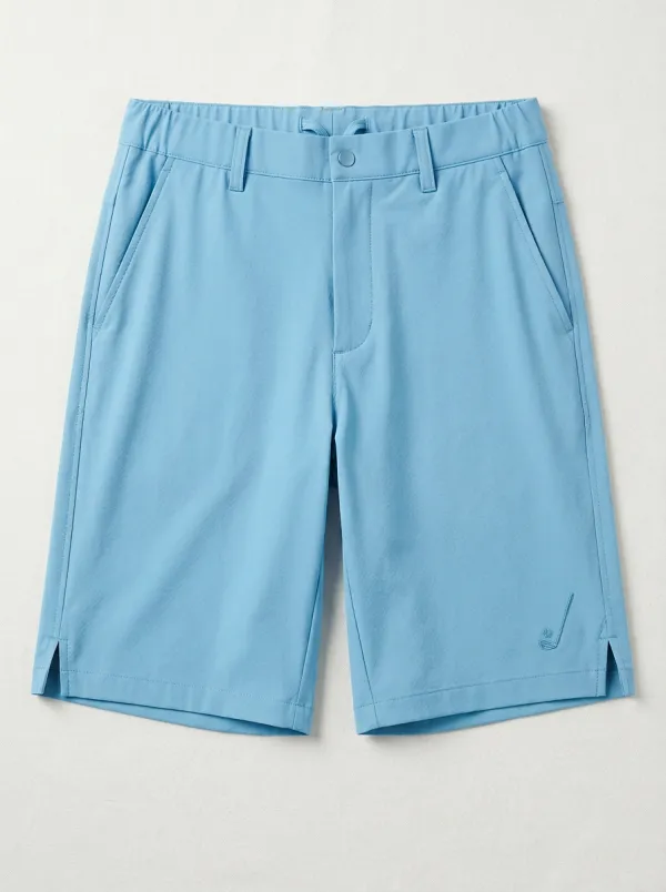 Club-Motif Golf Athletic Shorts