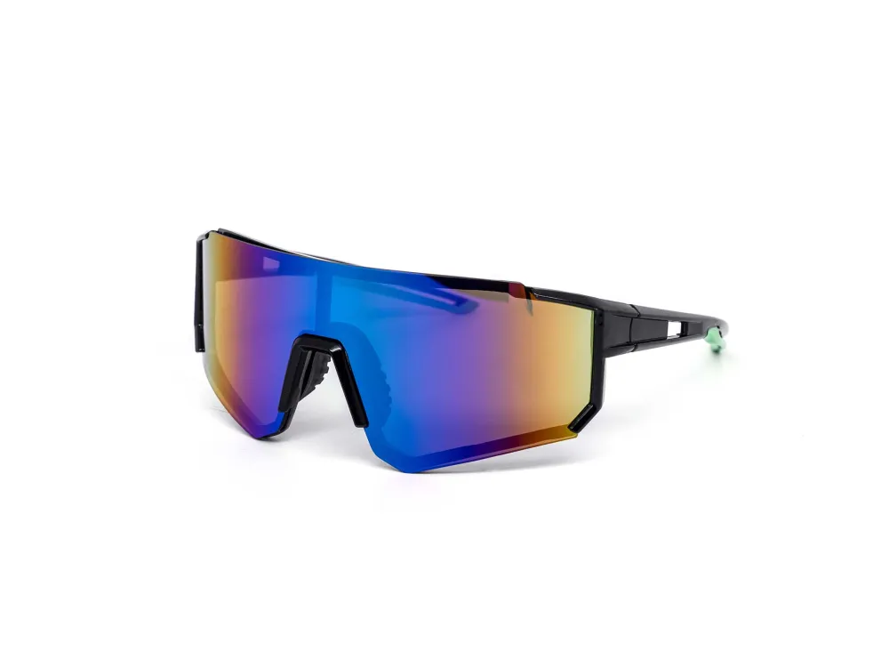 12-Pack Sport Shield Burnt Sunglasses