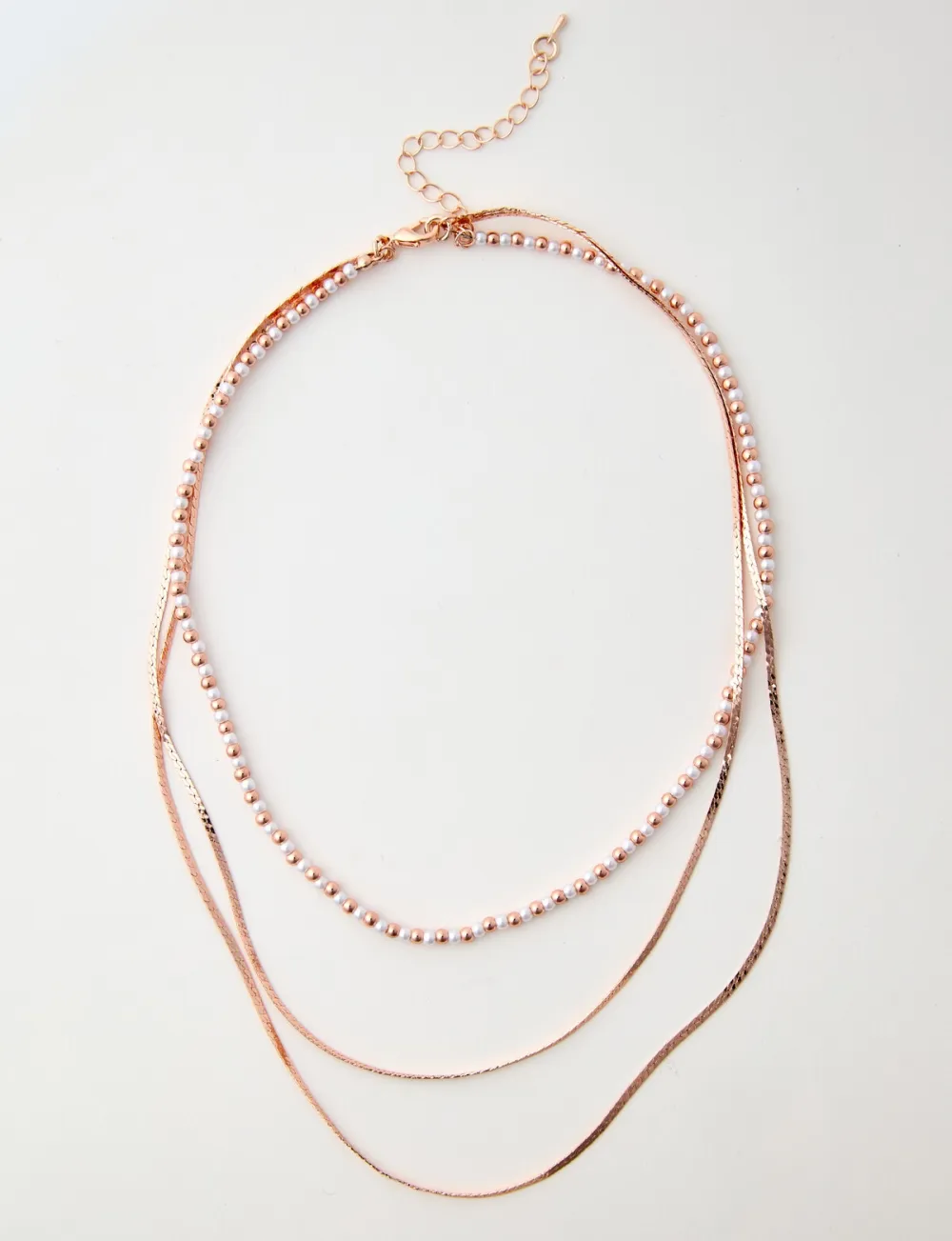 Multi-Layered Beaded Creative Necklace