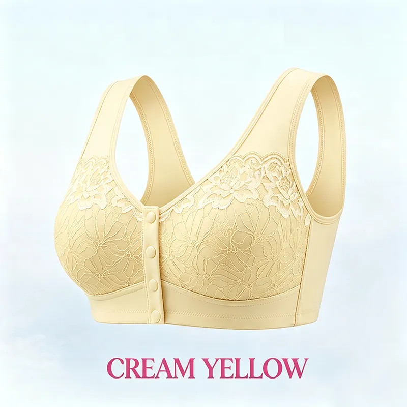 🔥Last Day💥Front Closure Breathable Cotton Lifting Bra for Seniors🔥8-Pack Only $24