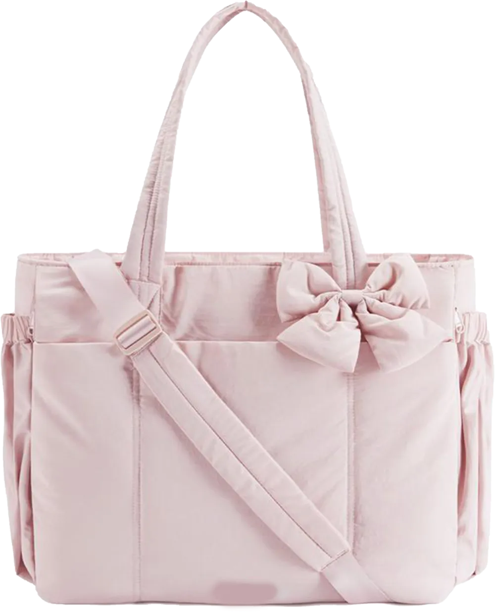 💕 Crush Bow Tote Bag for Women – Chic, Roomy & Ready for Anything