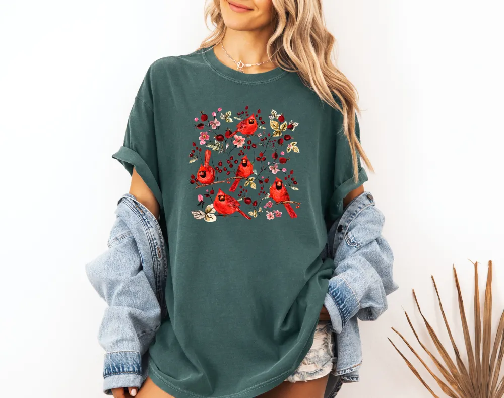 Songbird Graphic Garment Dyed Tee