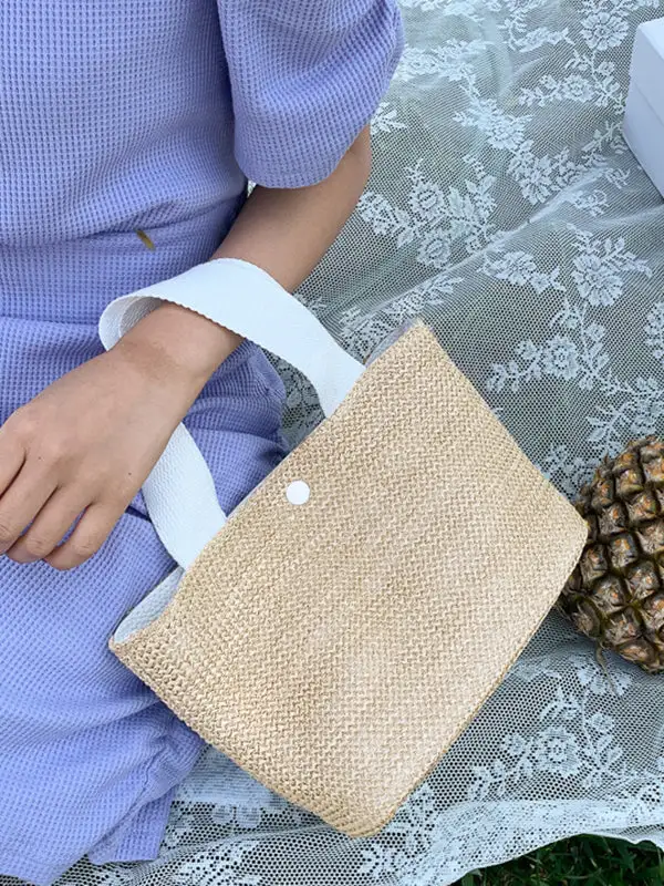 Woven Shoulder Bag